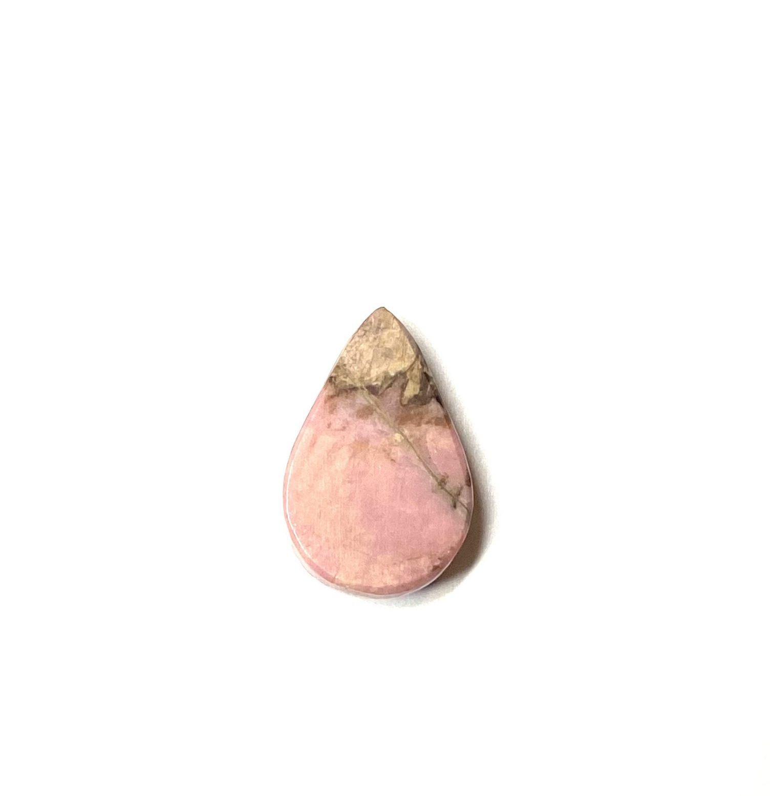 pink opal crystal cabochon