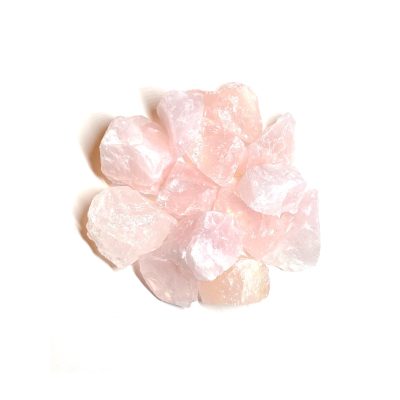 Raw Rose Quartz Crystals