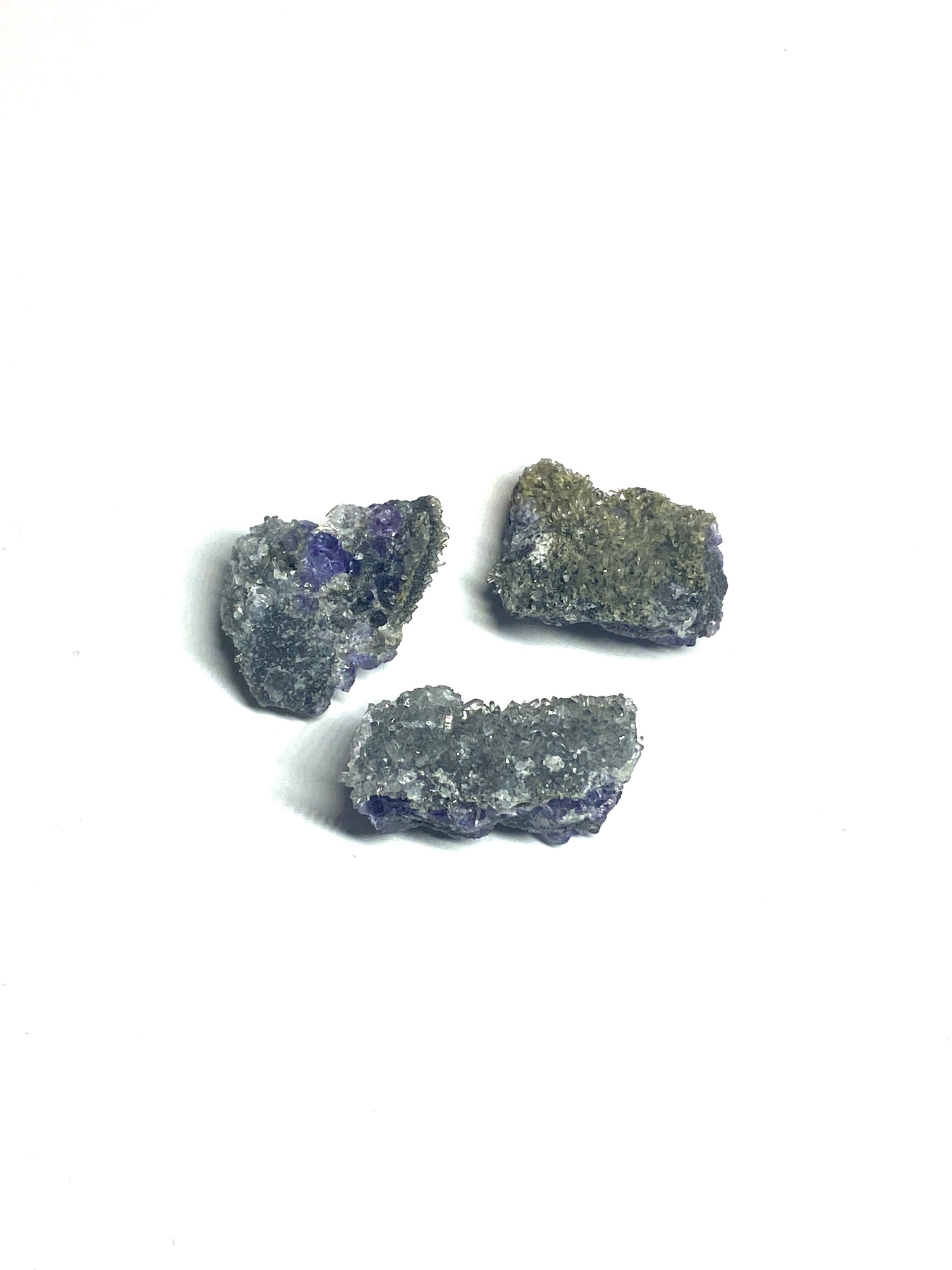 Purple Fluorite on Matrix