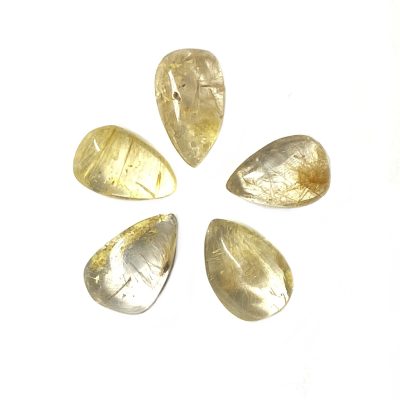 Gold Rutile Quartz Crystals