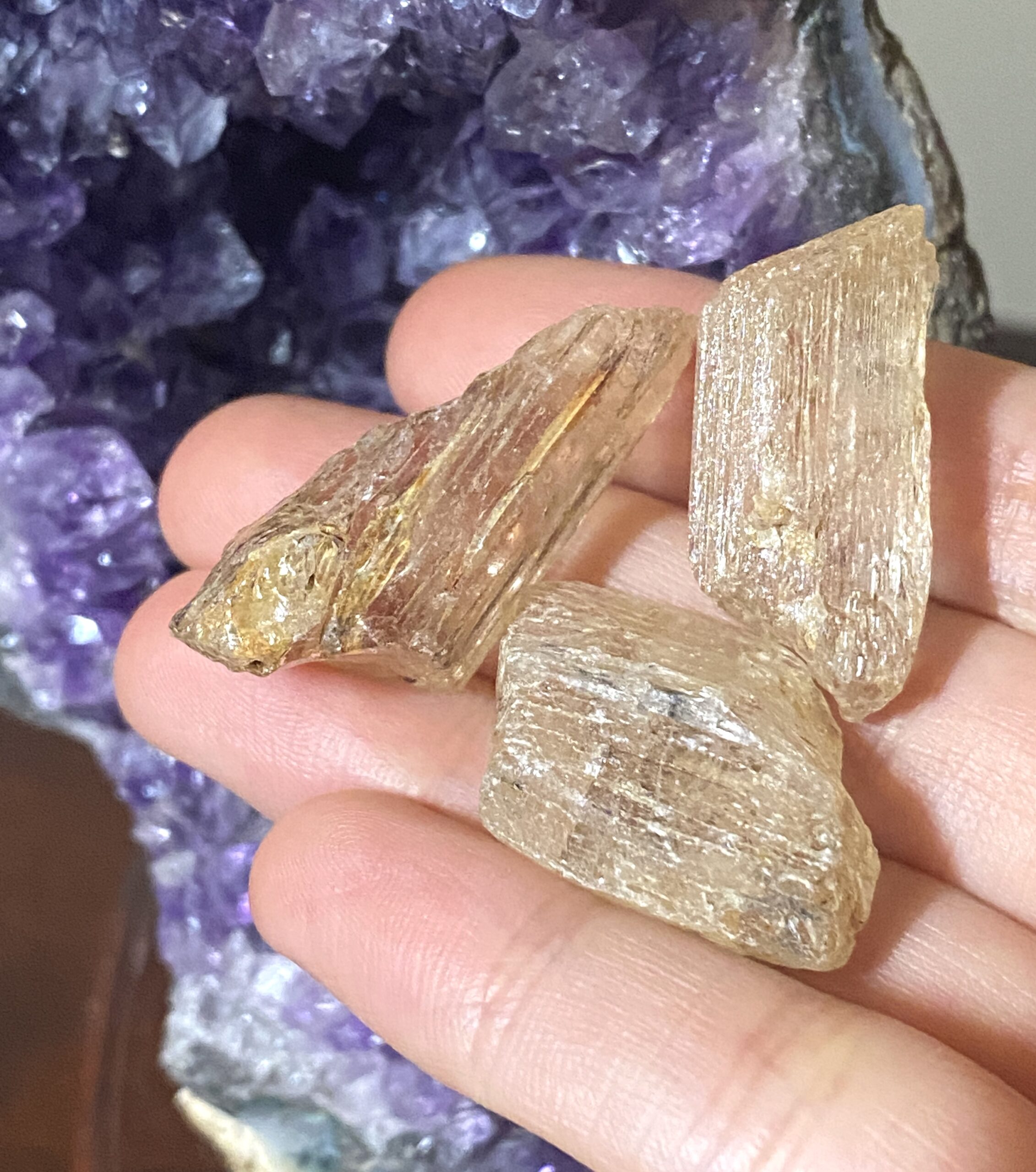 Raw Yellow Scapolite Crystal