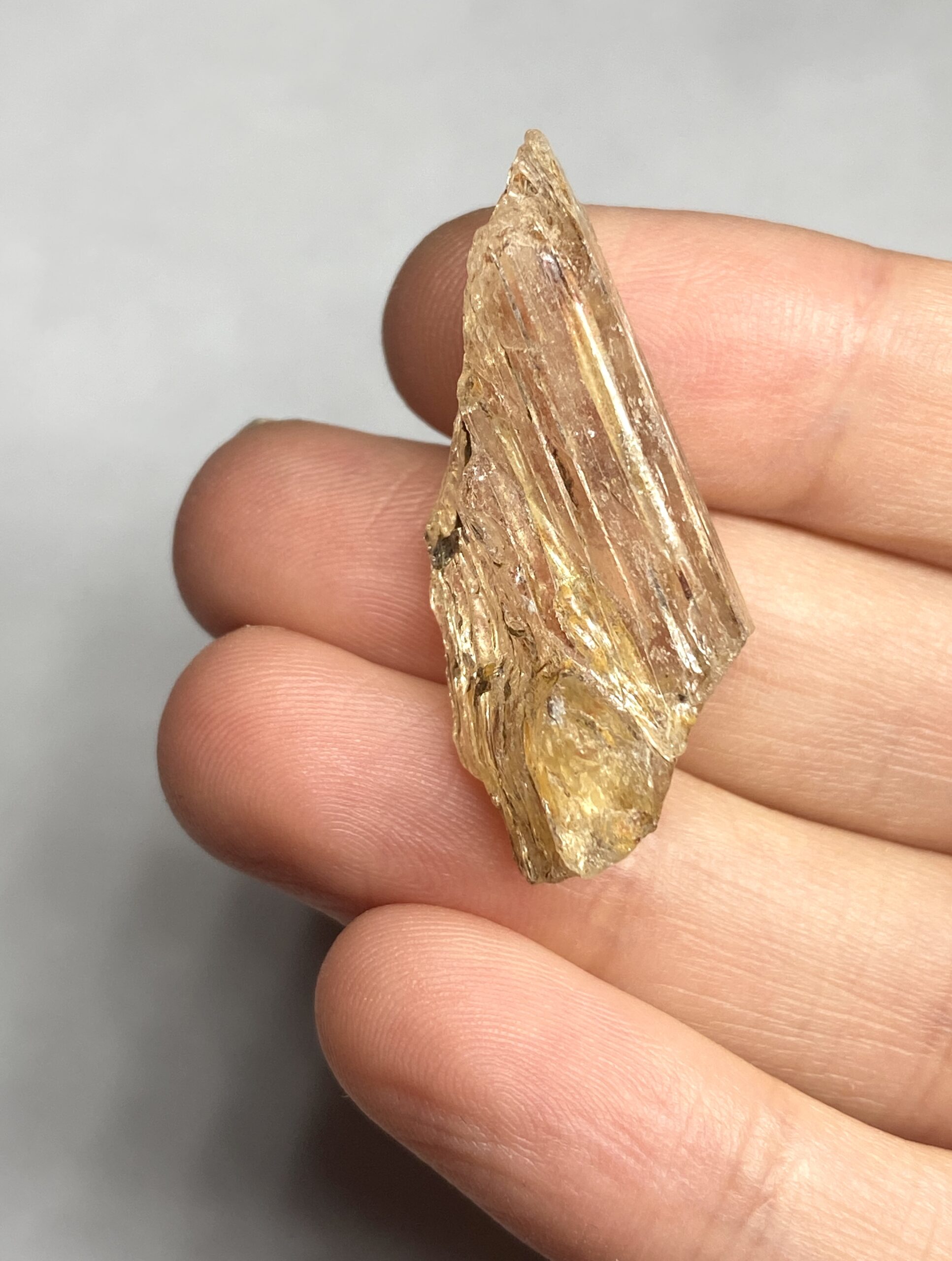 Raw Yellow Scapolite Crystal