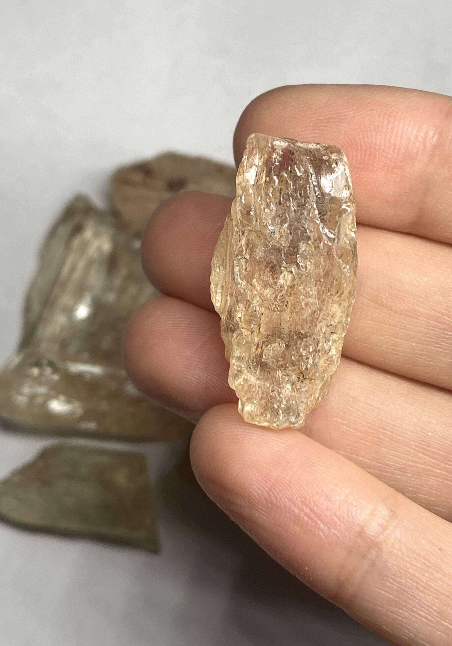 Raw Yellow Scapolite Crystal