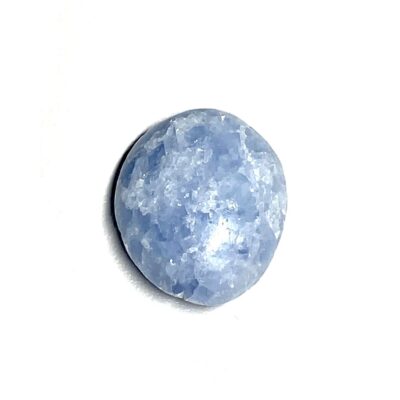 Blue Celestite Palm Stone