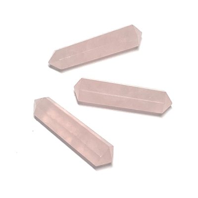 Premium Pink Rose Quartz Double Terminated Points