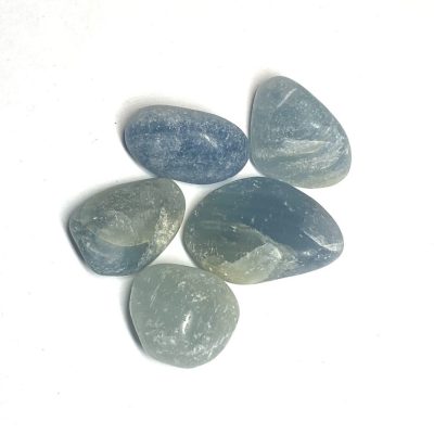 Blue Aragonite Tumbled Stones