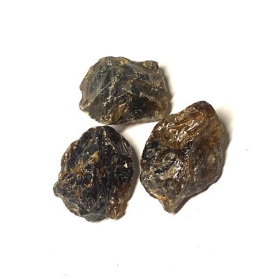 Raw Black Amber