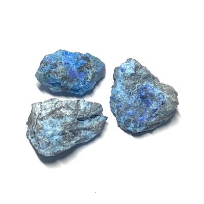 Raw Blue Veszelyite Minerals