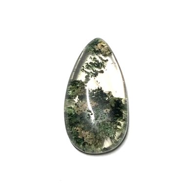 Green Chlorite Inclusion Quartz Teardrop