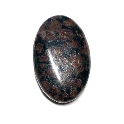 Red Garnet Palm Stone