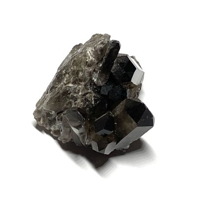 Natural Black Quartz Cluster
