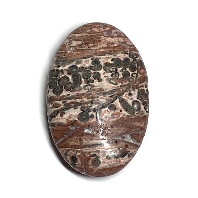 Leopard Skin Jasper Palm Stone