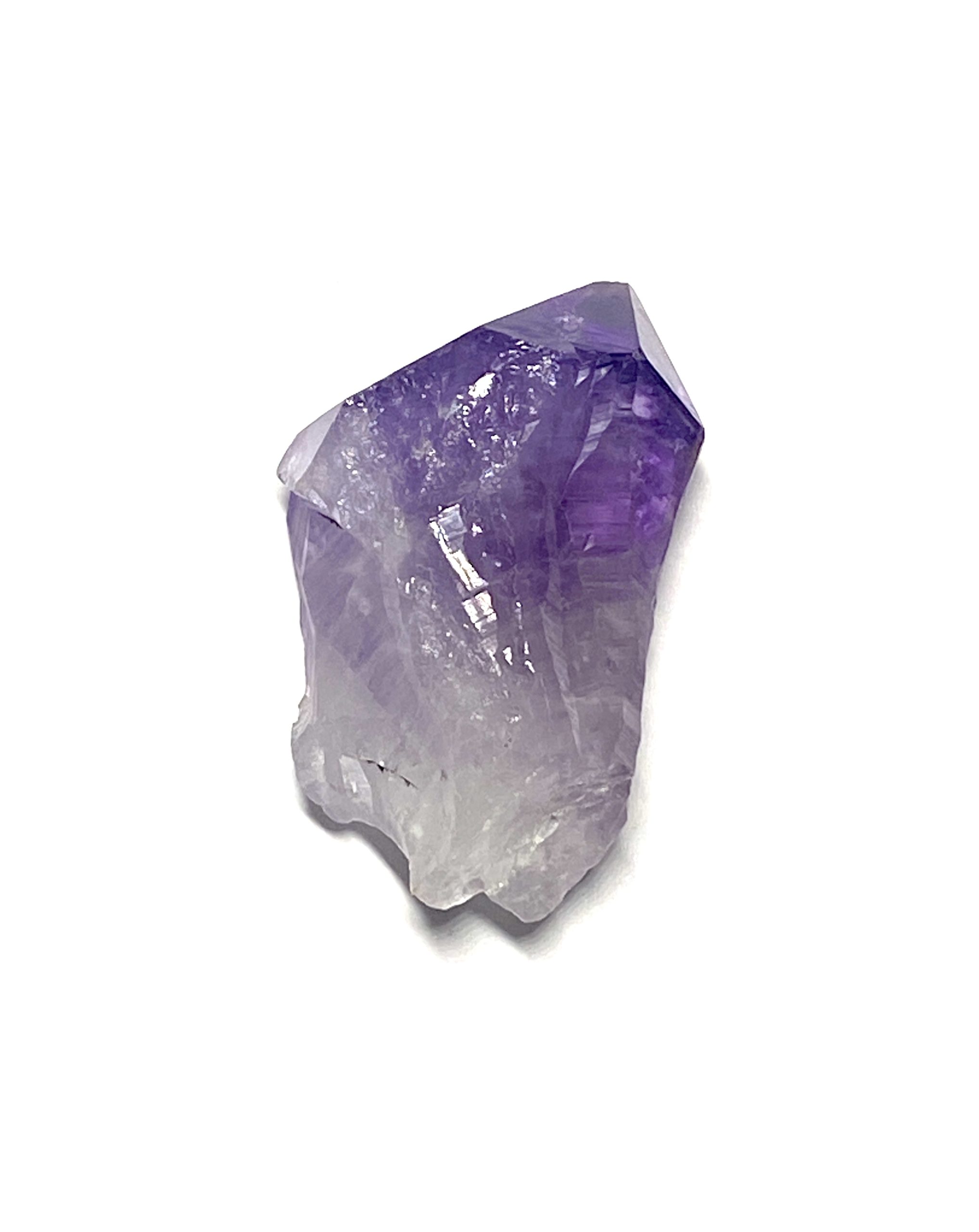 Natural Polished Amethyst Quartz Point