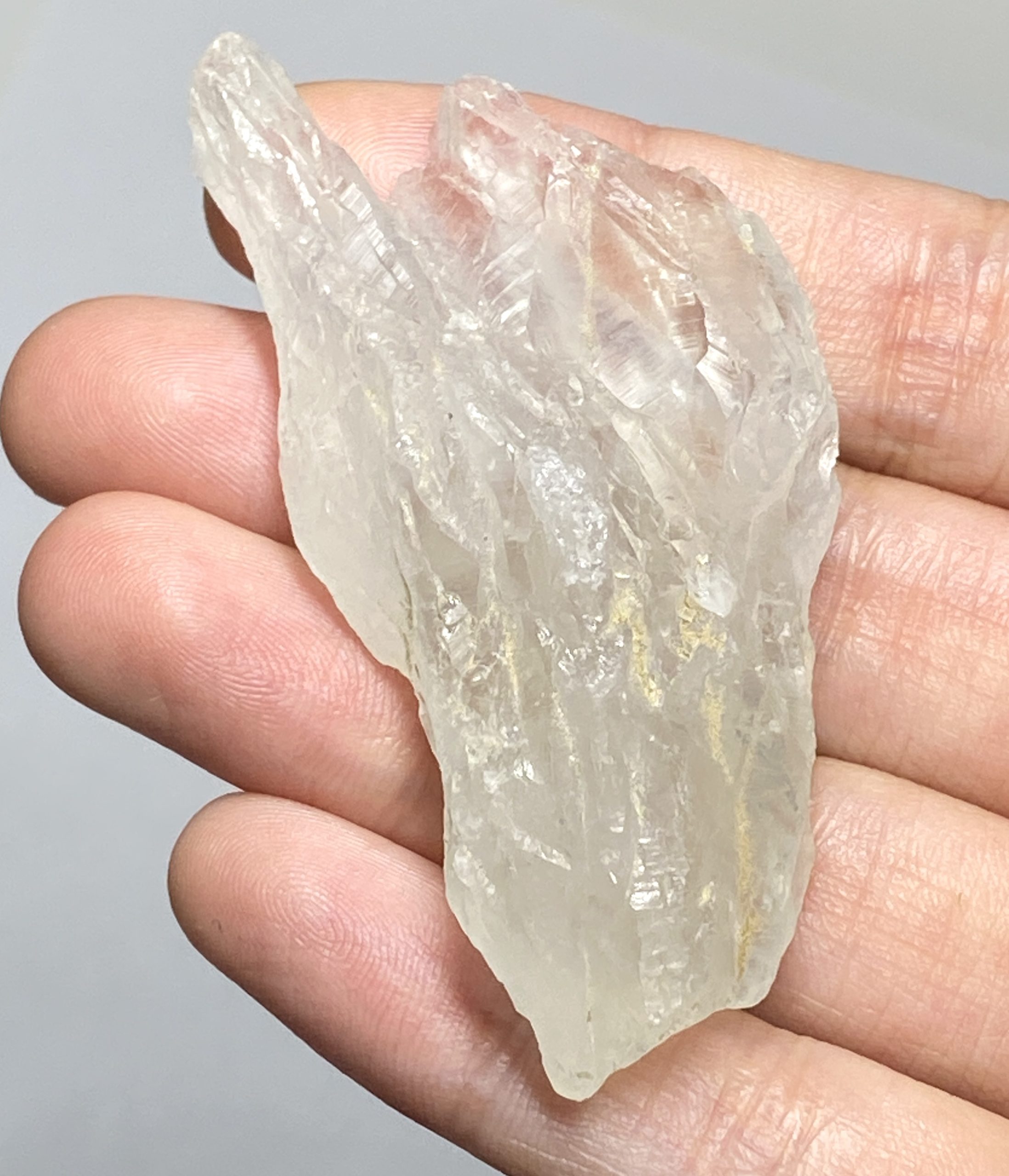 Natural Raw Green Prasiolite Quartz Crystal