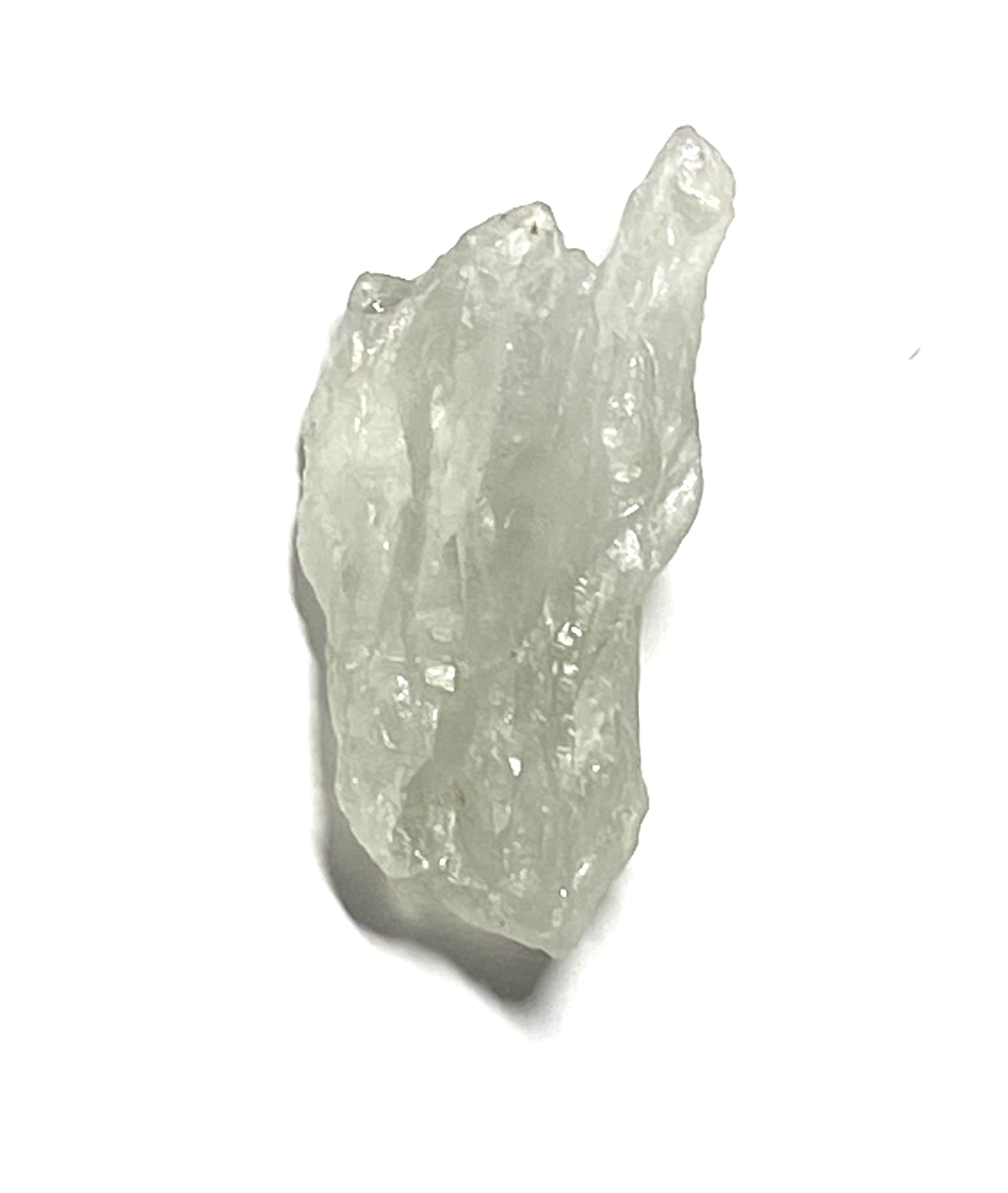 Raw Green Prasiolite Quartz Crystal